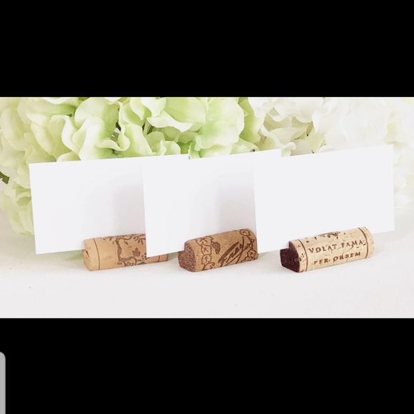 Cork placement card holder - Picture 3 of 3